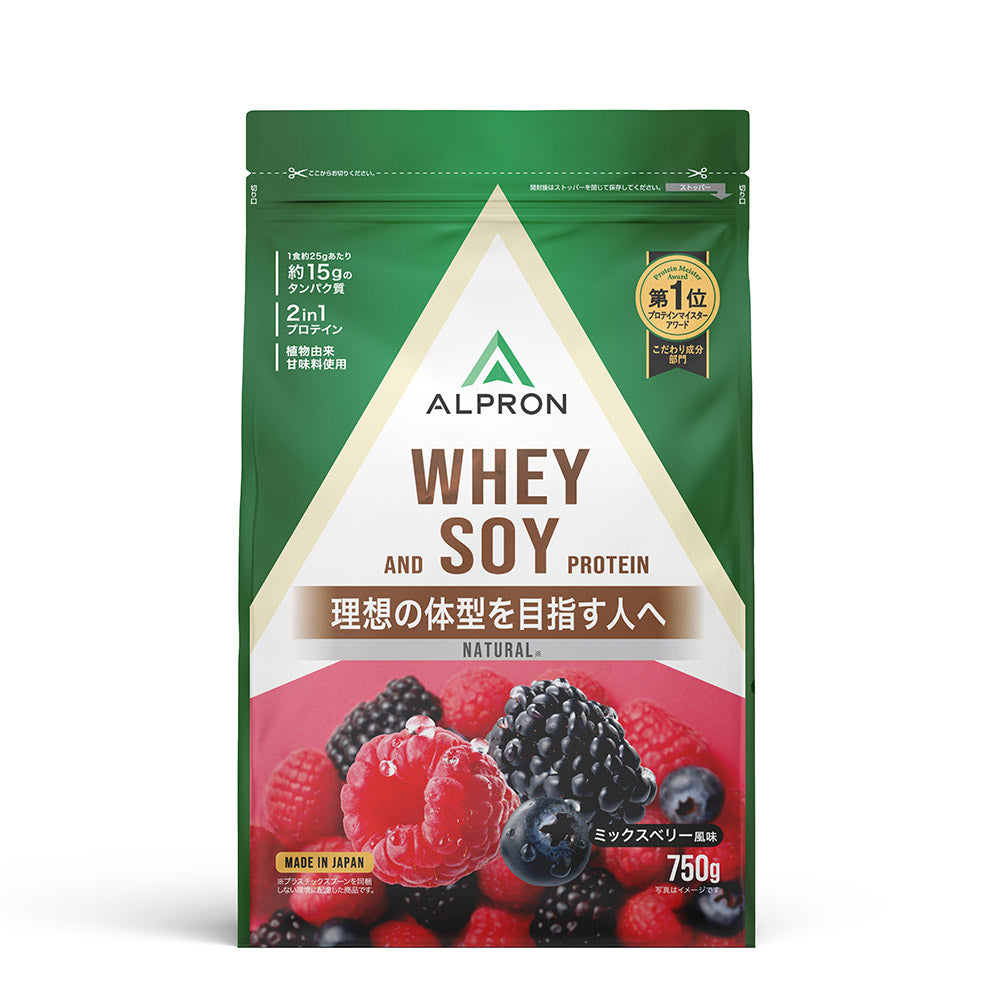 ALPRON NATURAL WHEY&SOY(750g)
