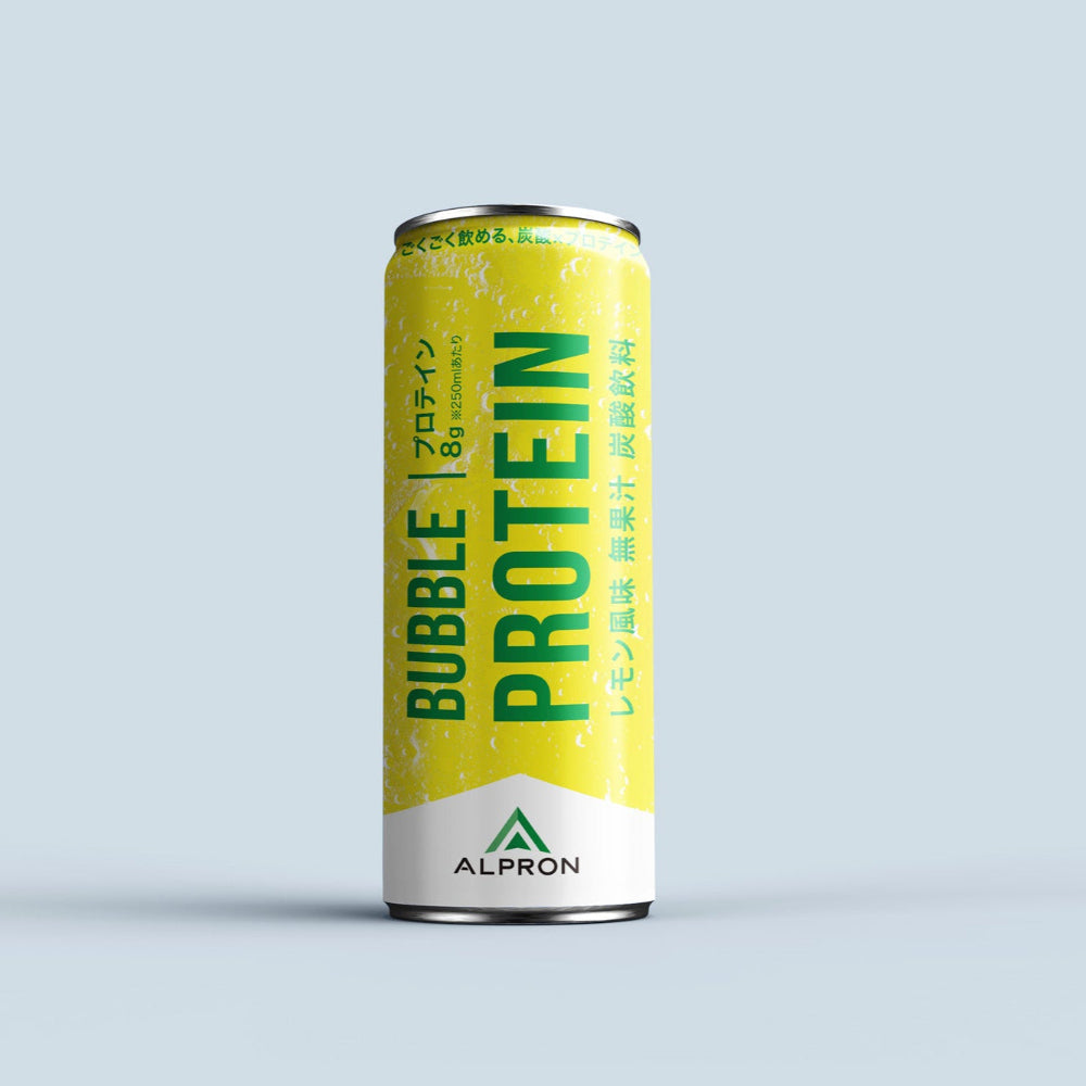 ALPRON バブルプロテインドリンク レモン 250ml×30本※賞味期限間近