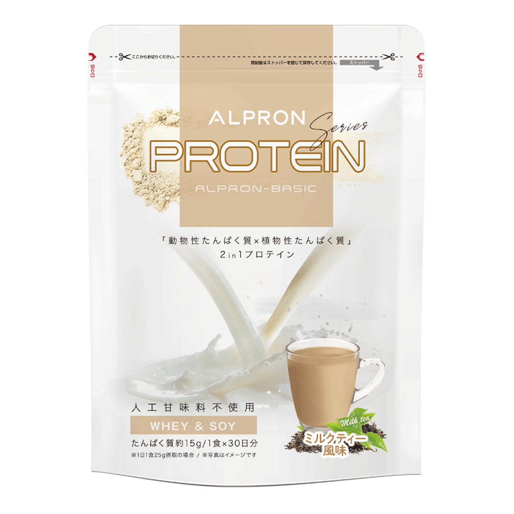 【旧品のため特価!】ALPRON WHEY&SOY 750g
