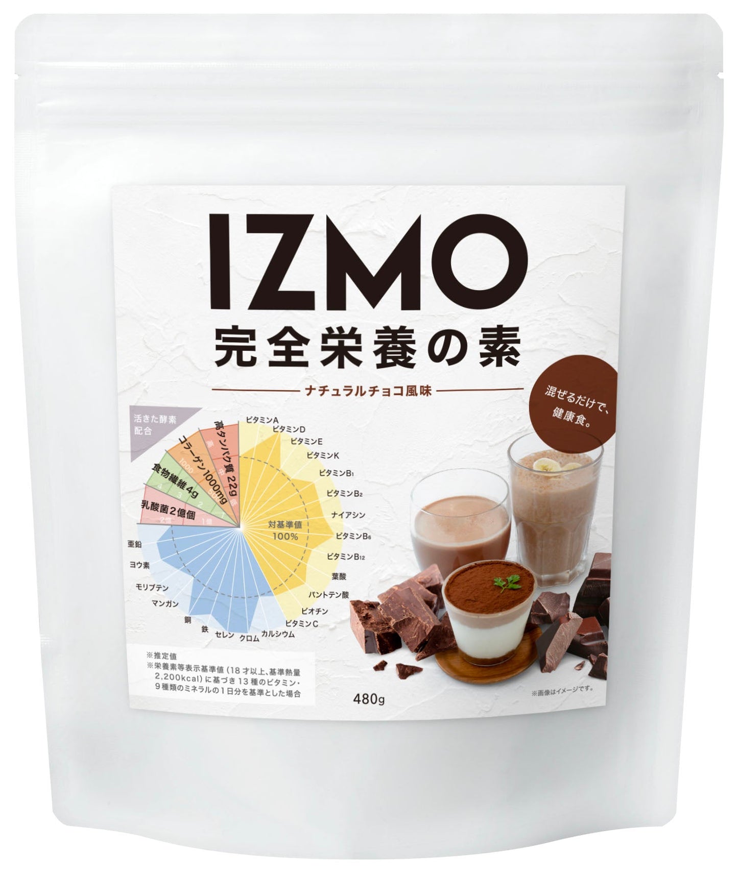 IZMO 完全栄養の素 パーフェクトキット(お試し x 3フレーバー +お好きな本製品1つ)