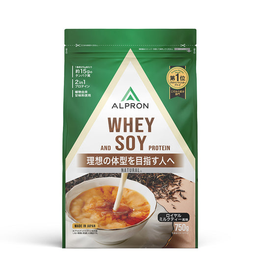 ALPRON NATURAL WHEY＆SOY(750g)