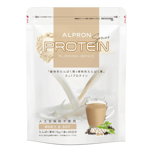 【旧品のため特価！】ALPRON WHEY＆SOY 750g