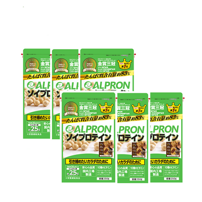 ALPRON ソイプロテイン チョコレート風味(250g×6個)　賞味期限間近