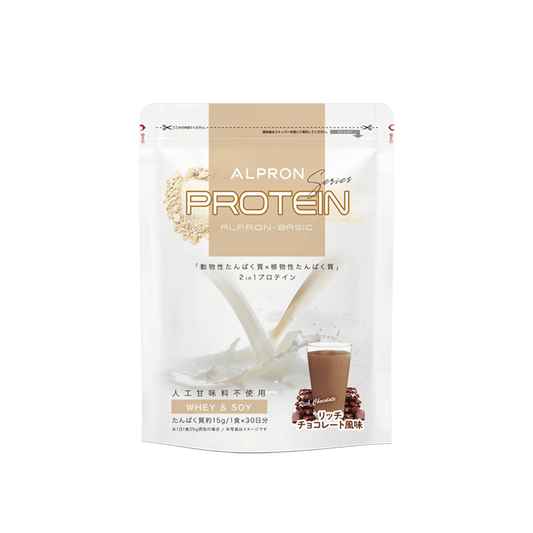 【旧品のため特価!】ALPRON WHEY&SOY 750g