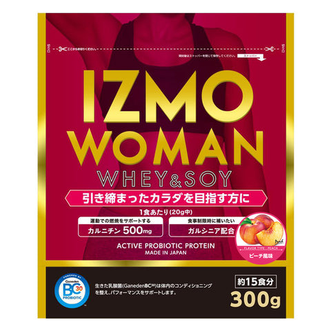 IZMO ホエイ＆ソイ プロテイン (300g 約15食)